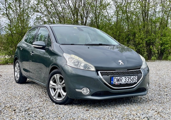 Peugeot 208 cena 29990 przebieg: 161000, rok produkcji 2013 z Szczytno małe 379